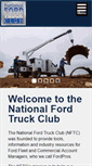 Mobile Screenshot of nationalfordtruckclub.com